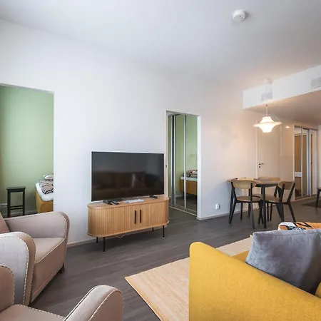 Saunallinen Kaksio Autohallipaikalla Appartamento